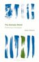 „The Animate World: Posthuman Ontologies“, Sean Watson. Blaue und grüne Pinselstriche auf weißem Hintergrund.