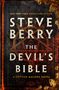 STEVE BERRY, THE DEVIL'S BIBLE, A Cotton Malone Novel. Dunkler Hintergrund, verzierte goldene Ecken.