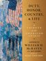 "DUTY, HONOR, COUNTRY, & LIFE: A TRIBUTE TO THE AMERICAN SPIRIT", Admiral William H. McRaven. Illustriert mit US-Flaggen., Buch