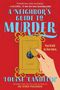 „A Neighbor's Guide to Murder“, „You'd kill to live here“, „Louise Candlish“; Hand am Türspion auf rotem Hintergrund.