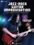 "JAZZ-ROCK GUITAR IMPROVISATION" von Alex Skolnick & Dave Rubin. Person spielt E-Gitarre, bunte Lichter im Hintergrund.