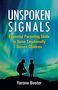 „UNSPOKEN SIGNALS: Essential Parenting Skills...“ Zwei Silhouetten vor Nordlichtern, ein Erwachsener und ein Kind.