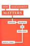 Norma M Riccucci: How Management Matters, Buch