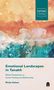 Text: "Emotional Landscapes in Tanakh: Biblical Perspectives on Human Feelings and Relationships" von Rivka Kahan. Aquarell-Illustration in warmen Farben.