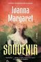 "Joanna Margaret, SOUVENIR. Verwischt porträtiert eine Person mit verschwommenem Kopf in Barockkleidung, dunkelgrüner Hintergrund.", Buch