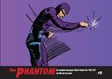 „The Phantom: the complete newspaper dailies: Volume One 1936-1937“ unten. Illustration eines maskierten Mannes in Lila.