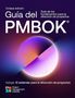 "Octava edición Guía del PMBOK. Guía de los fundamentos para la dirección de proyectos" steht auf einem violetten Hintergrund., Buch