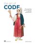 „the art of CODE“, „The surprising power of beauty in software development“. Frau in historischer Kleidung mit Weizen.
