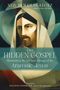 Buchtitel: The Hidden Gospel: Illuminating the Spiritual Message of the Aramaic Jesus. Abstrakte Illustration eines Gesichts., Buch