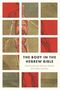 Text: "THE BODY IN THE HEBREW BIBLE" von Anne Katrine de Hemmer Gudme und Søren Lorenzen. Illustration eines anatomischen Körpers in Quadraten.