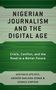 Grünes Buchcover mit dem Titel „Nigerian Journalism and the Digital Age“ und Autoren: Adeyanju Apejoye, Andrew Danjuma Dewan & Seamus Simpson.