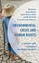 **Environmental Crisis and Human Rights** steht über einem Jungen mit Strohhut auf trockenem, rissigem Boden.