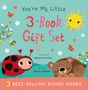 "You're My Little 3-Book Gift Set." Drei Pappbücher, fröhliche Illustrationen mit Tieren und Sonne.