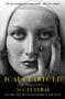"Joan Crawford: A Woman's Face" von Scott Eyman. Schwarz-weiß Porträt mit elegantem Make-up und eindringlichem Blick., Buch