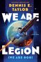 Titel: "We Are Legion (We Are Bob)" von Dennis E. Taylor. Illustration: Eine Raumsonde umkreist eine Erde., Buch