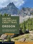 „Hiking the Pacific Crest Trail: Oregon“ steht auf einem Buchcover. Der Hintergrund zeigt eine Berglandschaft mit Bäumen., Buch
