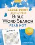 Linda Peters: Peace of Mind Bible Word Search: Fear Not, Buch