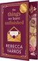 Rebecca Yarros: The Things We Leave Unfinished (Signed), Buch