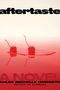 "aftertaste", "CHLOE MICHELLE HOWARTH", "A NOVEL". Zwei Kirschen auf roter Flüssigkeit, minimalistisch gestaltet.