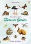 Phillip Clarke: Sticker-Wissen Natur: Tiere im Garten, Buch