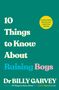 "10 Things to Know About Raising Boys" von Dr. Billy Garvey. Grüner Hintergrund, gelber Kreis mit Text.