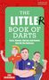 "The Little(r) Book of Darts: Facts, Stories, Quizzes and Games that Hit the Bullseye." Drei Männer mit Darts dargestellt., Buch