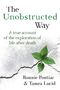 „The Unobstructed Way“ in schwarz und grünem Text, ein Setzling wächst durch Betonrisse. Ronnie Pontiac & Tamra Lucid., Buch