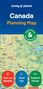 Lonely Planet: Lonely Planet Canada Planning Map, Karten