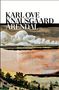 Der Text lautet "KARL OVE KNAUSGAARD ARENDAL". Eine malerische Landschaft mit Wolken und Bäumen dominiert das Bild., Buch