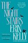 "Every school has its scandals. This one could be fatal." Schwarze Vögel auf dem Titel "The Night Stairs" von Erin Kelly., Buch