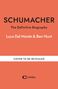 SCHUMACHER, The Definitive Biography, Luca Dal Monte & Ben Hunt, COVER TO BE REVEALED, CASSELL Logo. Hintergrund orange.