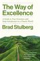 Oben steht "Brad Stulberg", darunter "The Way of Excellence". Unten links ein grünes "blink" Logo., Buch