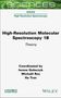 Text: "High-Resolution Molecular Spectroscopy 1B: Theory". Koordiniert von Iwona Gulaczyk, Michaël Rey, Ha Tran. Logo: ISTE, Wiley., Buch