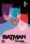 "BATMAN BY CHIP ZDARSKY OMNIBUS VOL. 1" zeigt mehrere farbige Batman-Silhouetten übereinander., Buch