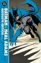 "BATMAN BY NEAL ADAMS ABSOLUTE EDITION VOL. 1" auf blauem Hintergrund. Illustration von Batman in dynamischer Pose.