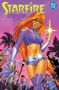 „Starfire“, Autoren Amanda Conner, Jimmy Palmiotti. Frau mit orangefarbenem Haar und leuchtendem Stern in der Hand., Buch
