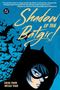 "Shadow of the Batgirl" in großen Buchstaben, darüber ein Zitat. Illustration von Fledermäusen und einer Person mit Maske.