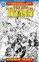 "THE NEW TITANS", "OMNIBUS · VOLUME 2". Comic-Illustration mit einer Gruppe von Superhelden in dynamischen Posen., Buch