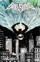 Text: "Batman Bad Seeds: Streets of Gotham". Silhouette von Batman über der Skyline mit Bat-Symbol. Atmosphärische Farben.