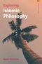 „Exploring Islamic Philosophy“, „Sayeh Meisami“, „Global Philosophy“. Eine Palme vor einem orangefarbenen Himmel., Buch