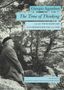 Text: "The Time of Thinking. The Le Thor Seminars with Heidegger (1966 and 1968)." Ein Mann in einem Wald betrachtet die Umgebung.