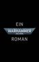 Text: "EIN ROMAN" und "WARHAMMER 40,000". Logo in metallischem Stil auf schwarzem Hintergrund.