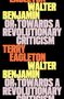 "OR, TOWARDS A REVOLUTIONARY CRITICISM" in großen, dicken Buchstaben auf dunklem Hintergrund.