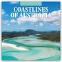 Red Robin: Coastlines of Australia 2025 Square Wall Calendar, Buch