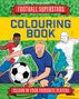 Simon Mugford: Football Superstars Colouring Book, Buch