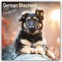 Avonside Publishing Ltd: German Shepherd Puppies - Deutsche Schäferhund Welpen 2025 - 16-Monatskalender, Kalender