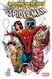 „BRAND NEW DAY“, „THE AMAZING SPIDER-MAN“. Comic-Cover mit Spider-Man in Aktion, umgeben von verschiedenen Charakteren.