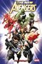 "The New Avengers: KILLUMINATI" steht über einer dynamischen Superheldengruppe in einer farbenfrohen Comic-Illustration.