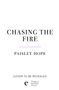Paisley Hope: Chasing the Fire, Buch