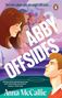 Abby Offsides, Anna McCallie, Cover to be revealed. Darunter ein Pinguin-Logo auf hellblauem Hintergrund.